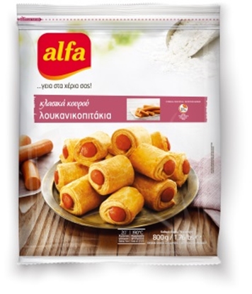 Picture of ALFA PASTRY MINI SAUSAGE ROLLS